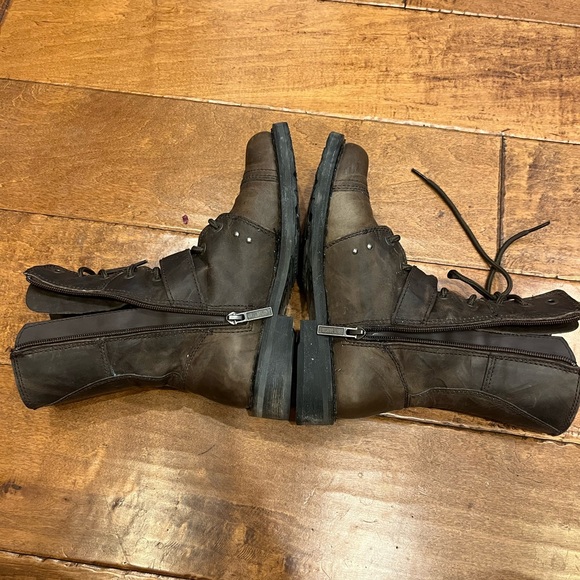 Harley Davidson Motorcycle riding brown riding boots in EUC! - Picture 4 of 16